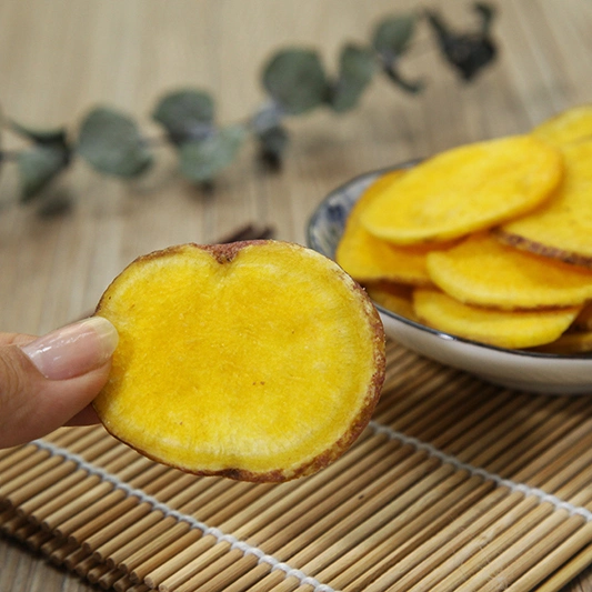 Ttn Wholesale 2022 Hot Sell Fruit &amp; Vegetable Snacks Vacuum Fried Sweet Potato Chips