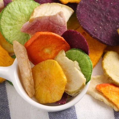 Healthy Fried Fruit & Vegetable Chips