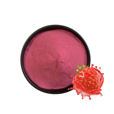 Strawberry Fruit Powder 100% Natural Freeze Dried Strawberry Juice Powder