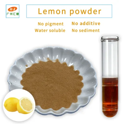 100% Natural Organic Spray Dried Lemon Fruit Powder